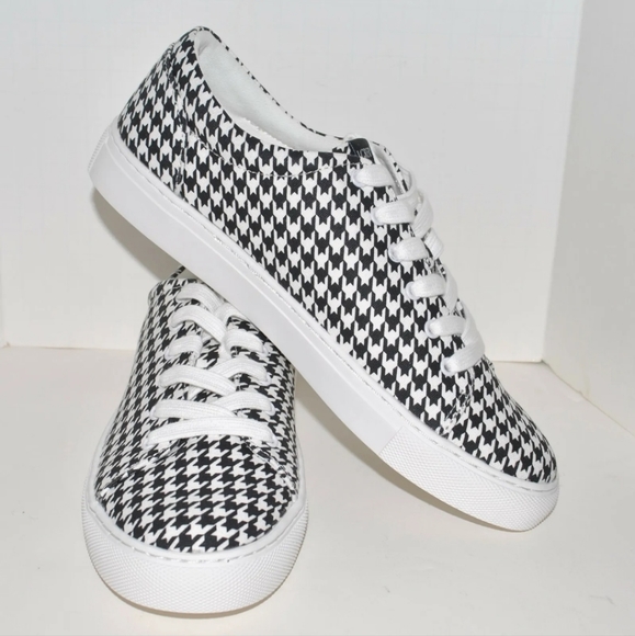 J. Crew Houndstooth Road Trip Sneakers - Picture 1 of 7